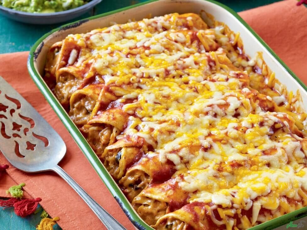 آنچیلادای رژیمی؛ غذای محبوب مکزیکی