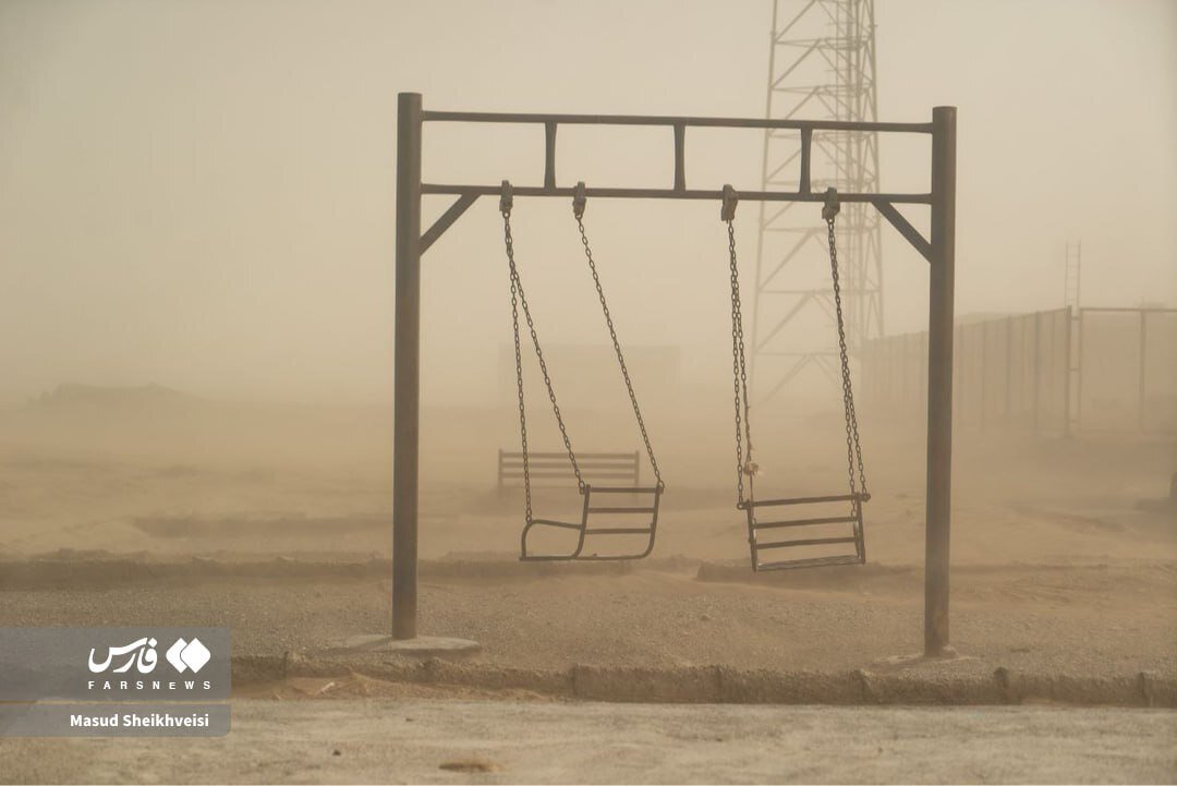 طوفان شدید شن زابل را پوشاند | تصاویر