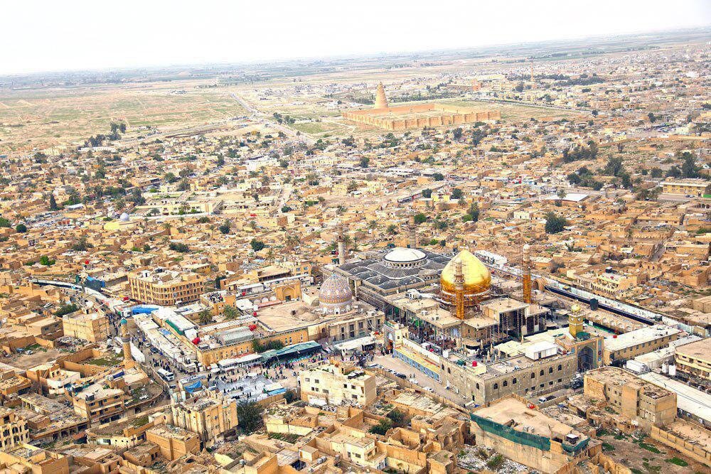 سردادن شعار مرگ بر آمریکا در سامرا