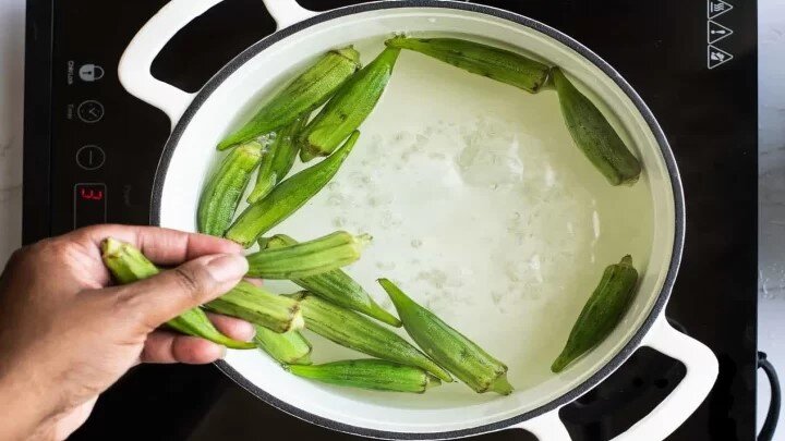 آموزش کامل فریز کردن بامیه خورشتی