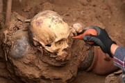 کشف مقبره هزار ساله «مردگان نشسته» | عکس