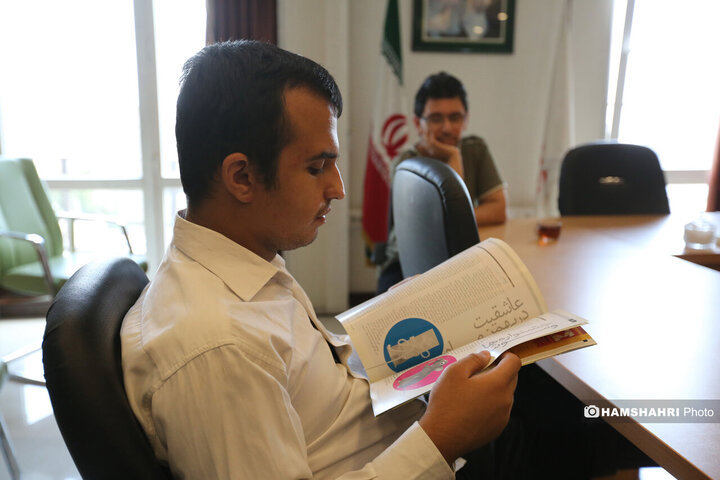 بازدید کودکان اتیسم از تحریریه همشهری بمناسبت روز خبرنگار