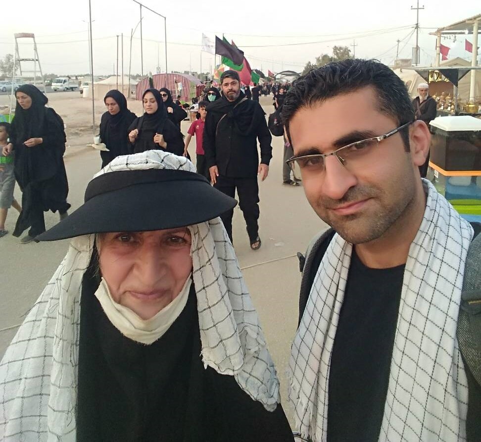 معلمی که گره از کار مردم میگشود | زائر اربعین در تجریش آسمانی شد