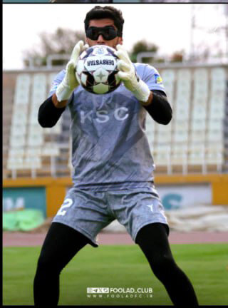 تمرین دروازهبانان فولاد با عینکهای خاص | تصاویر