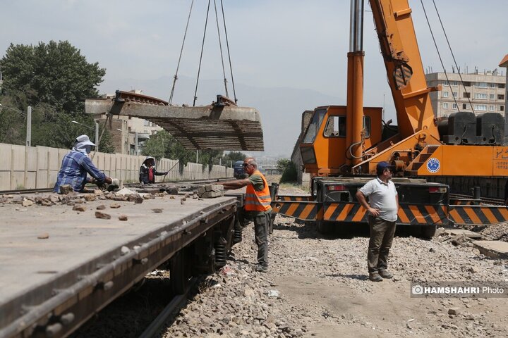 تعمیر خط یک مترو