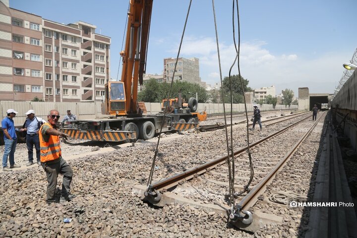 تعمیر خط یک مترو