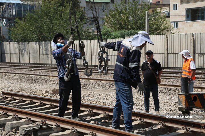 تعمیر خط یک مترو