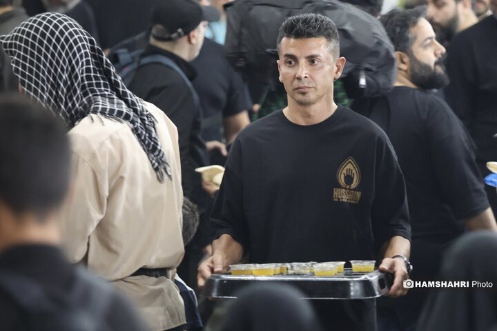 حضور ورزشکاران و قهرمانان ملی در پیاده روی اربعین حسینی