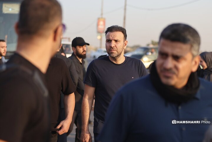 حضور ورزشکاران و قهرمانان ملی در پیاده روی اربعین حسینی