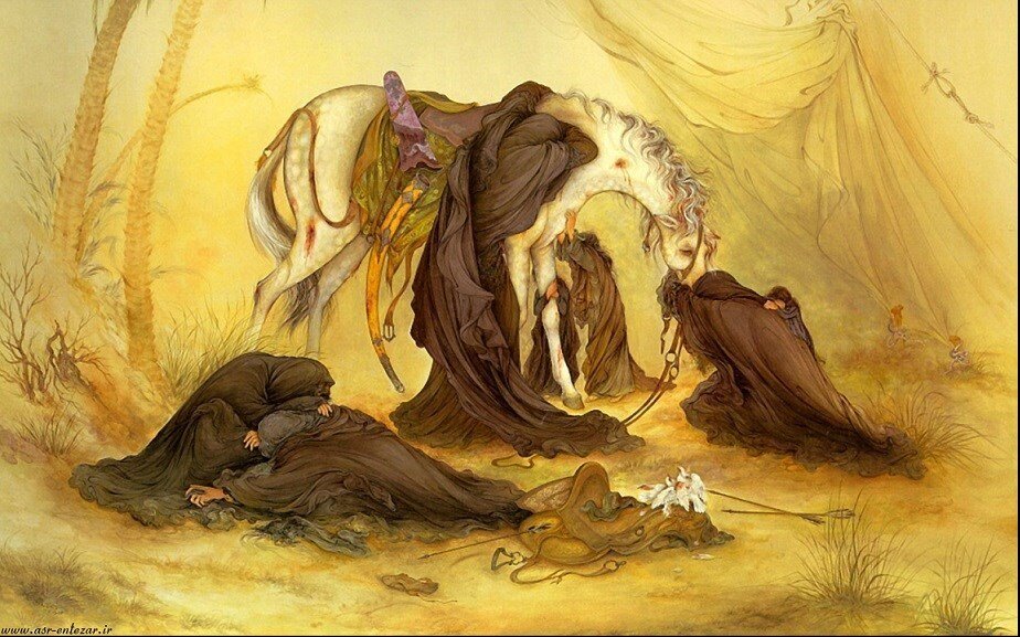 ماجرای کشیدن تابلو ظهر عاشورا توسط استاد فرشچیان از زبان خودش + ویدئو