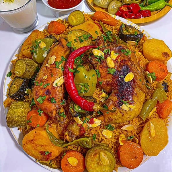 طرز تهیه کبسه مرغ ؛ غذای خوشمزه و معطر عربی