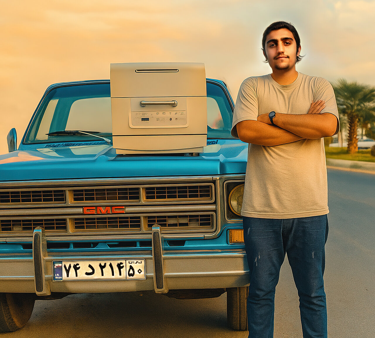 پسر جوان چطور از یخچال و ماشین ظرفشویی اسقاط شده درآمد میلیونی کسب می کند؟ تعمیرکار
