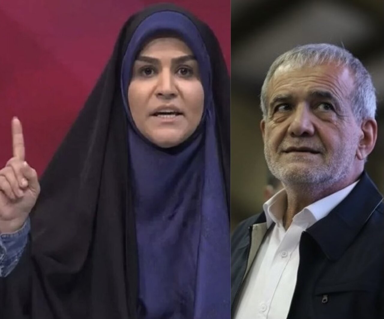پاسخ عجیب پزشکیان: ما خودمان در اتفاق بودیم! | خنده حضار 
