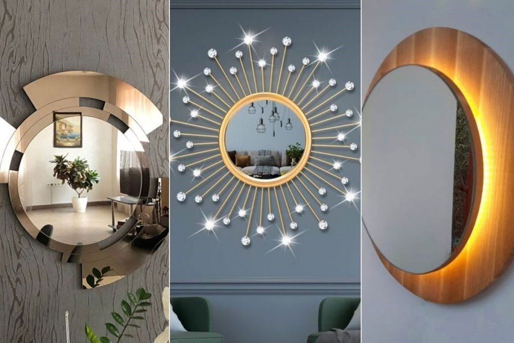 ایدههای خلاقانه برای تغییر دکوراسیون منزل با استفاده از آینه