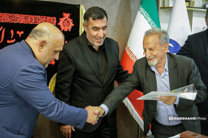 مراسم تجلیل از قدیمی ترین عکاسان ورزشی