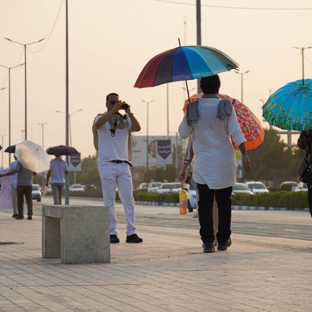 راهکار هوشمندانه بندرعباسی ها برای فرار از گرما + تصاویر 