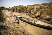 خشک شدن بخش بزرگی از هورالعظیم به دلیل گرما و تداوم آتش‌سوزی در بخش عراقی تالاب