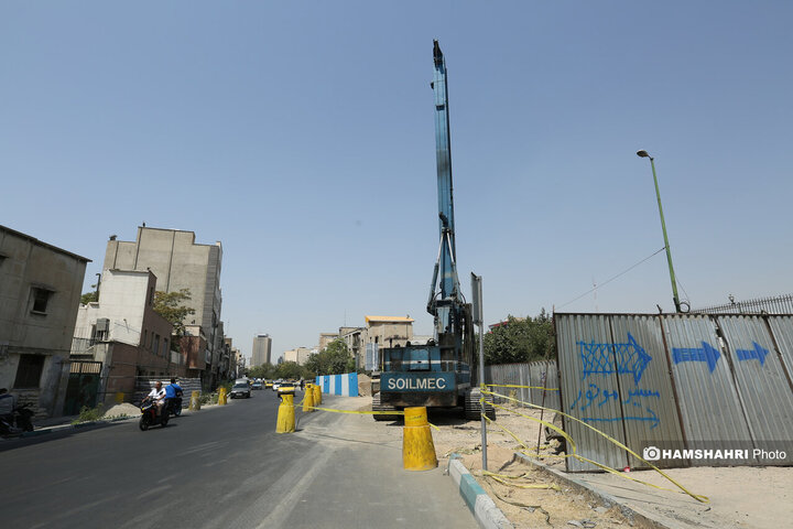 پروژه زیرگذر میدان سپاه