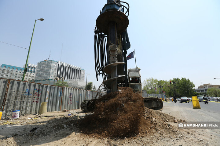 پروژه زیرگذر میدان سپاه