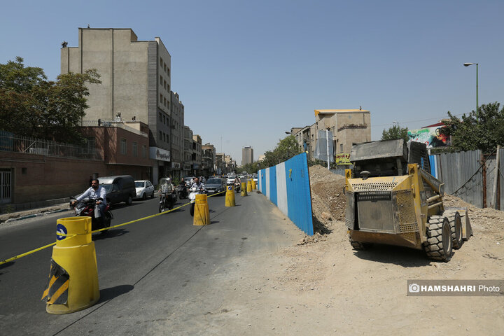 پروژه زیرگذر میدان سپاه