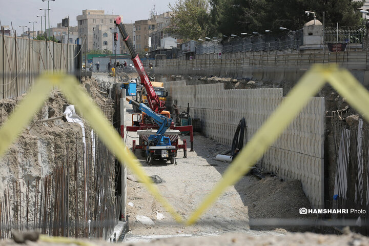 پروژه زیرگذر میدان سپاه