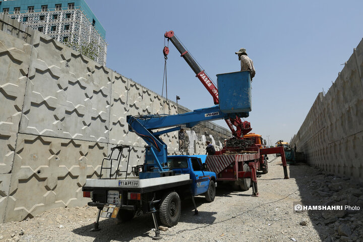 پروژه زیرگذر میدان سپاه