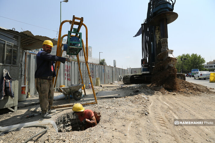 پروژه زیرگذر میدان سپاه