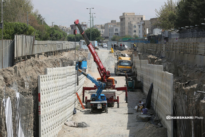 پروژه زیرگذر میدان سپاه