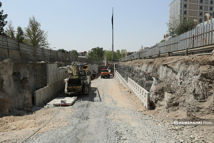 پروژه زیرگذر میدان سپاه