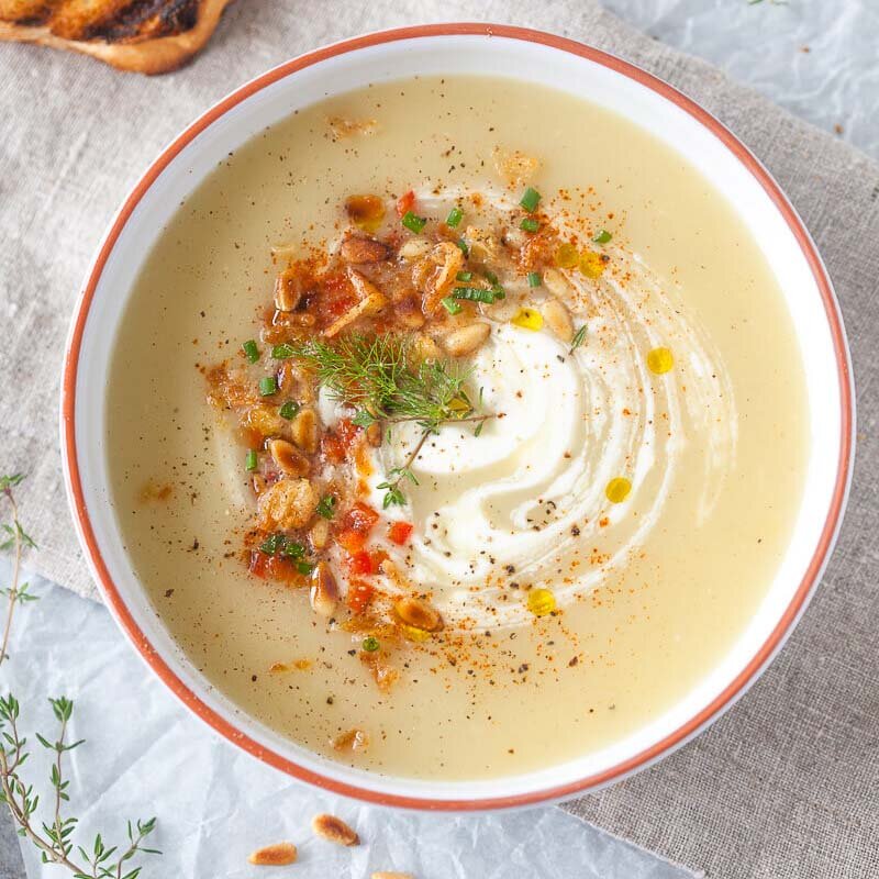 طرز تهیه سوپ سیر برای درمان سرماخوردگی ؛ یک پیش غذای عالی به روش رستورانی