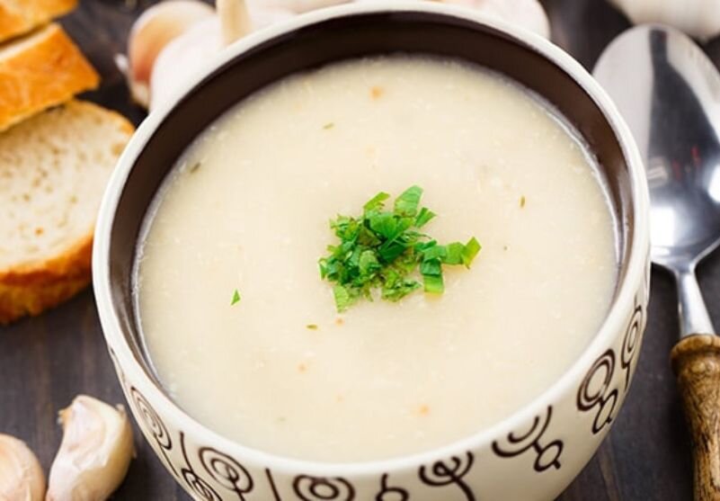 طرز تهیه سوپ سیر برای درمان سرماخوردگی ؛ یک پیش غذای عالی به روش رستورانی