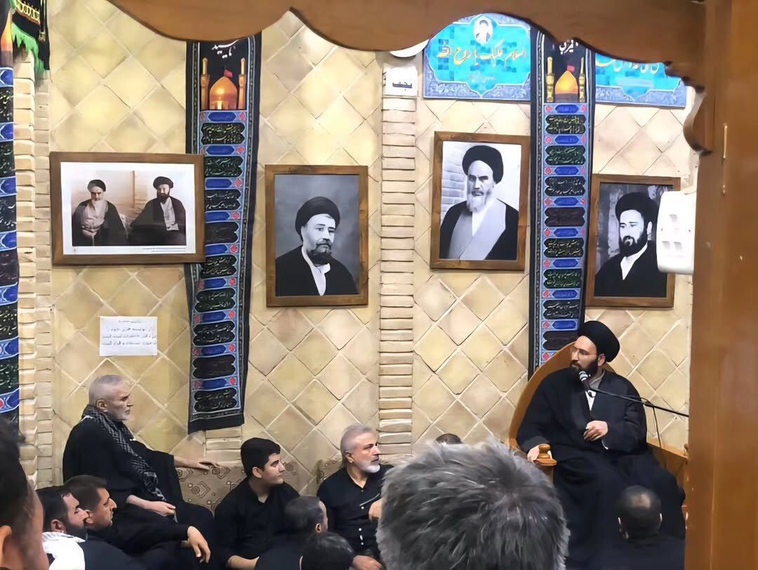 روضه اربعین در بیت امام خمینی در نجف | تصاویر