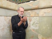 علی لاریجانی در عراق به زیارت رفت | تصاویر