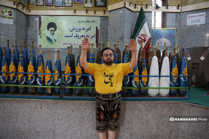 ورزش باستانی نوجوانان اوتیسم و کارا زورخانه ای
