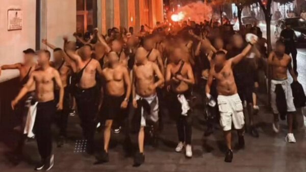 علامت «سربُریدن» ورزشکار اسرائیلی مقابل دوربین و در مسابقات دو و میدانی اروپا! | ویدئو