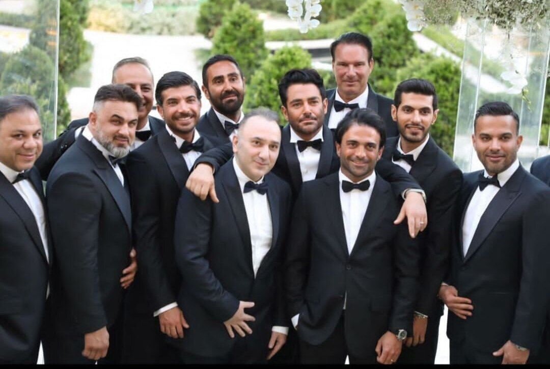 عکسهای عروسی محمدرضا گلزار و آیسان آقاخانی