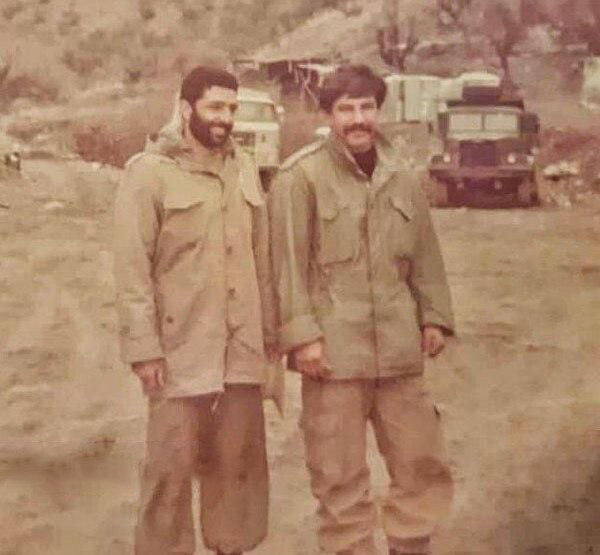 تصویری از جوانی سرلشکر موسوی، رئیس ستاد کل نیروهای مسلح در جبهه