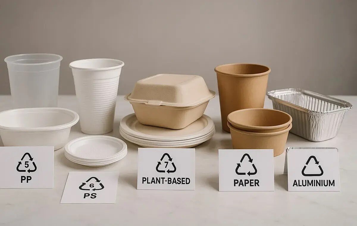 بهترین ظرفهای یکبار مصرف از نظر جنس و راهکارهای نگهداری غذا