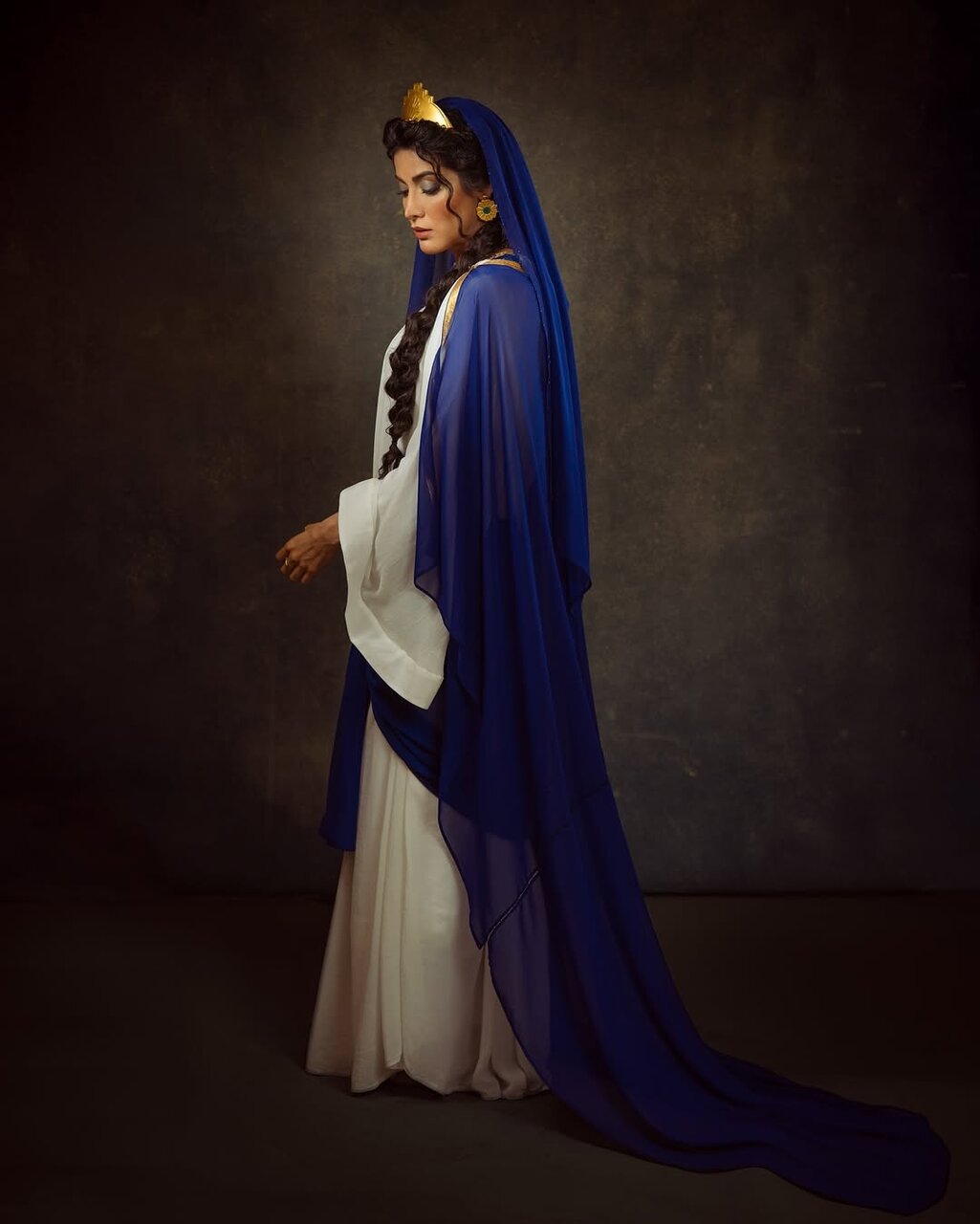 نقش همسر کوروش کبیر به بازیگر تاسیان رسید | او را در اتاق گریم ببینید