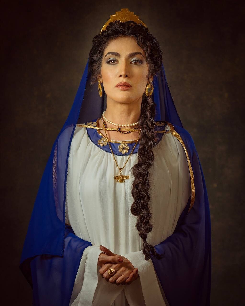 نقش همسر کوروش کبیر به بازیگر تاسیان رسید | او را در اتاق گریم ببینید