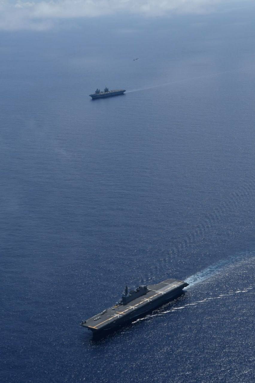 جنگندههای چندمنظوره انگلیس و آمریکا در رزمایشهای ژاپن | تصاویر