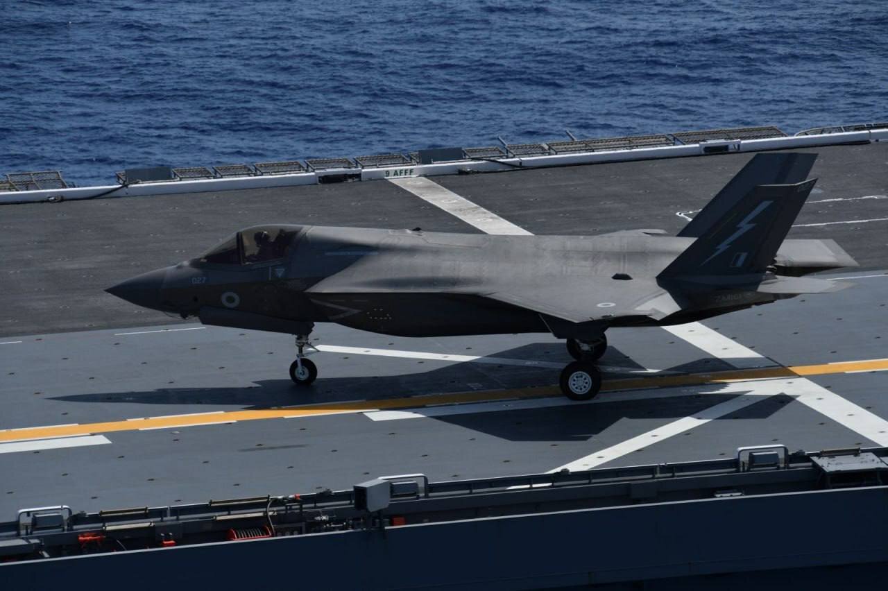 جنگندههای چندمنظوره انگلیس و آمریکا در رزمایشهای ژاپن | تصاویر