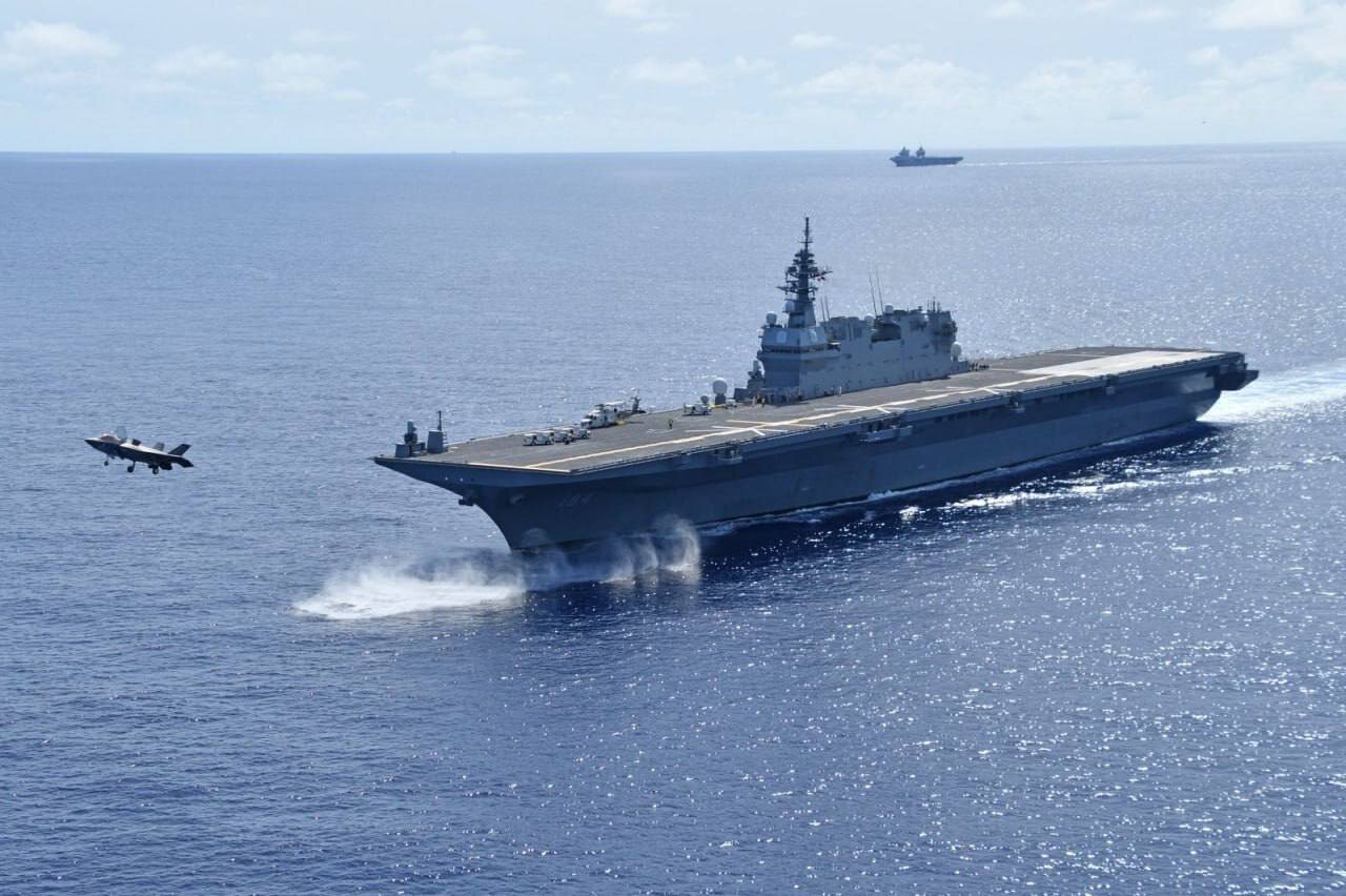 جنگندههای چندمنظوره انگلیس و آمریکا در رزمایشهای ژاپن | تصاویر