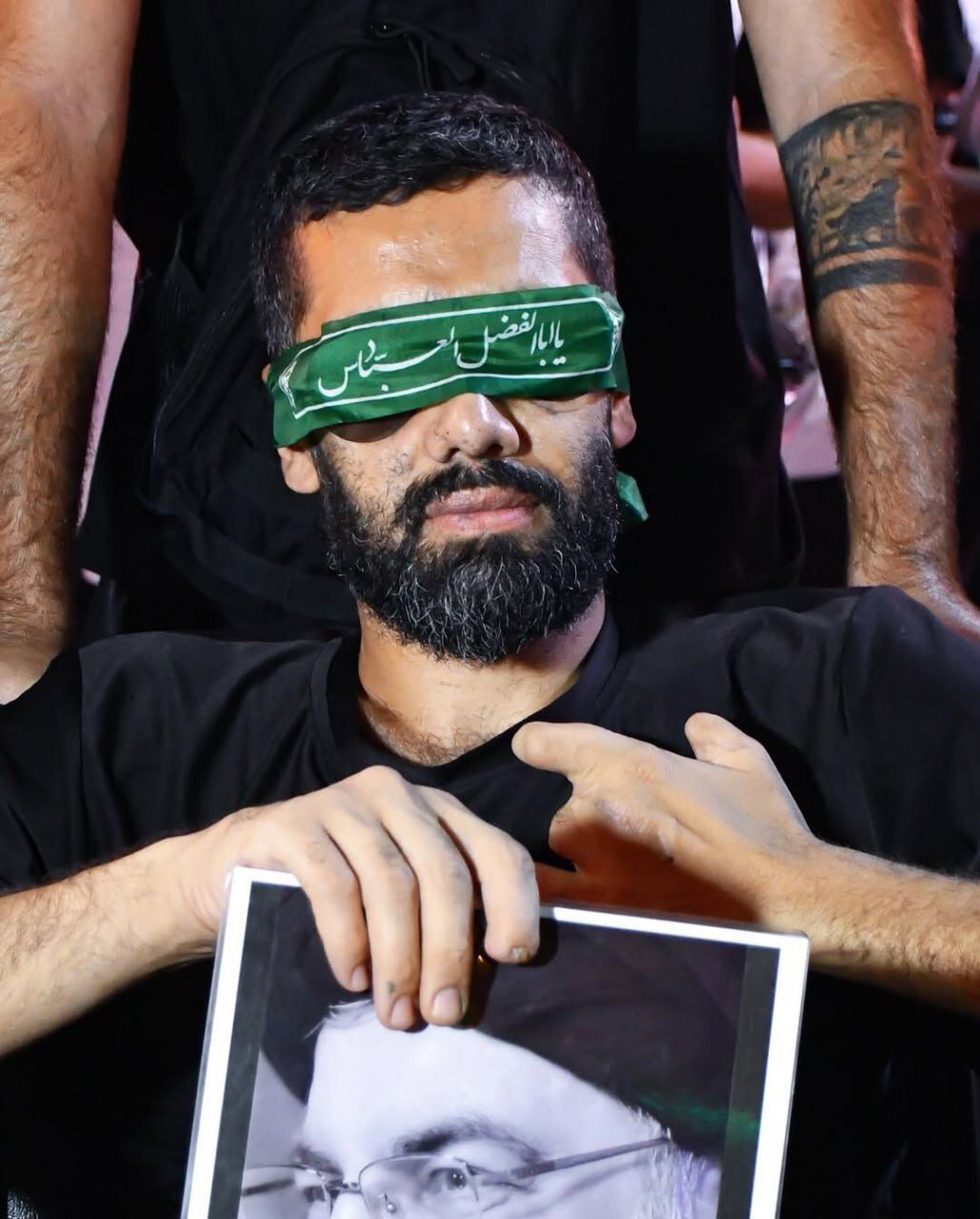 جانبازان پیجری حزب الله در کربلا | تصاویر