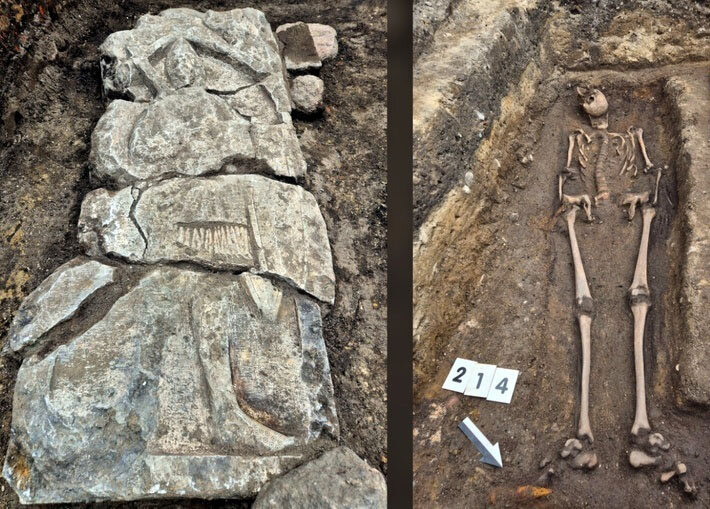 شوالیه ۷۰۰ ساله زیر یک بستنیفروشی قدیمی! | عکس