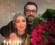 عکس‌های عروسی مونا کرمی و سپند امیرسلیمانی