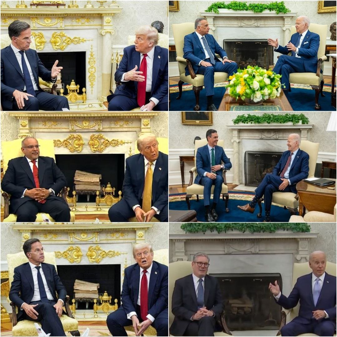 تزئینات طلایی اتاق بیضی کاخ سفید توسط ترامپ