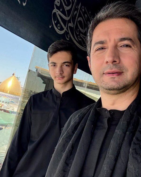 شباهت باورنکردنیِ نجمالدین شریعتی و پسرش | عکس