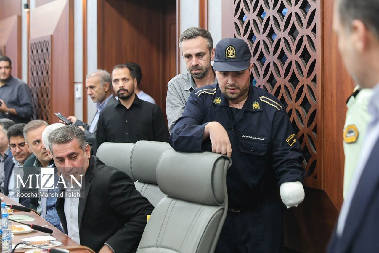 تصاویری از سرباز جانباز حمله رژیم صهیونیستی به زندان اوین