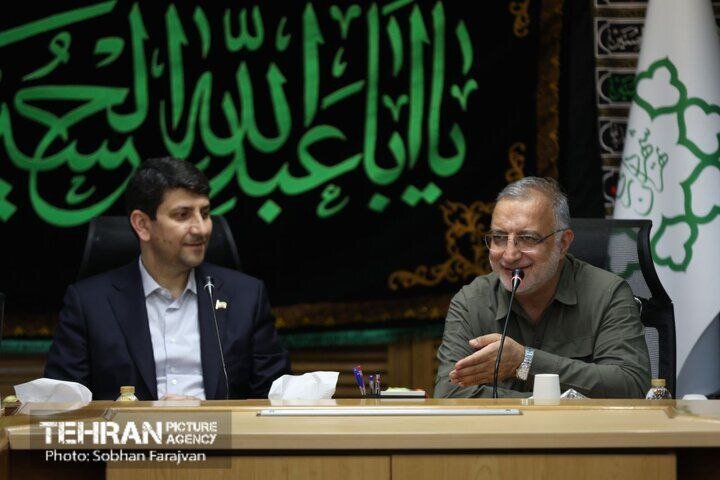 دیدار زاکانی با وزیر ارتباطات